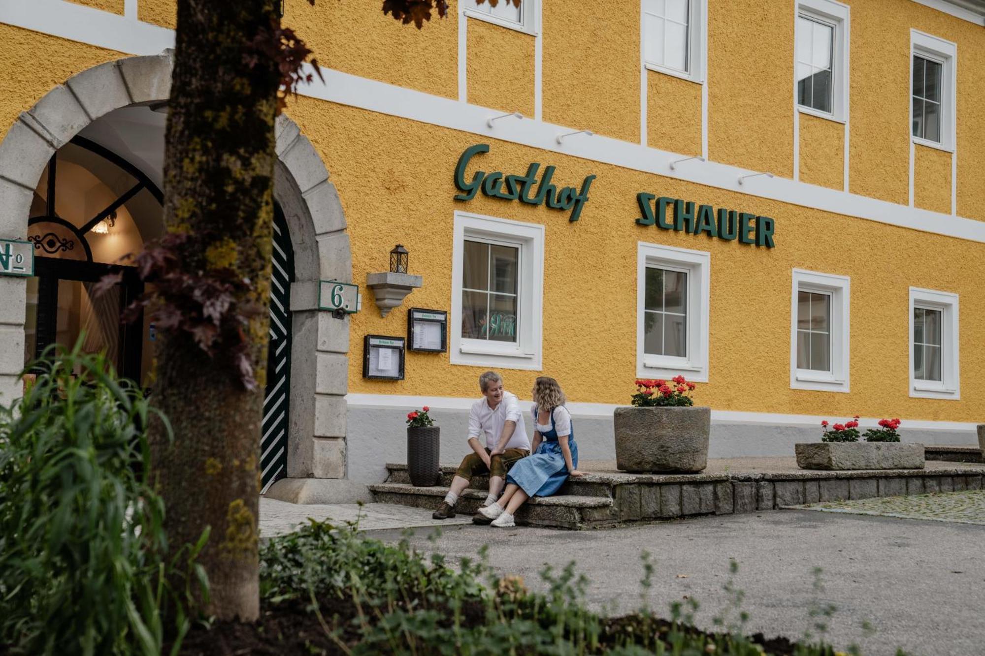 Gasthof Schauer Waldhausen im Strudengau ภายนอก รูปภาพ